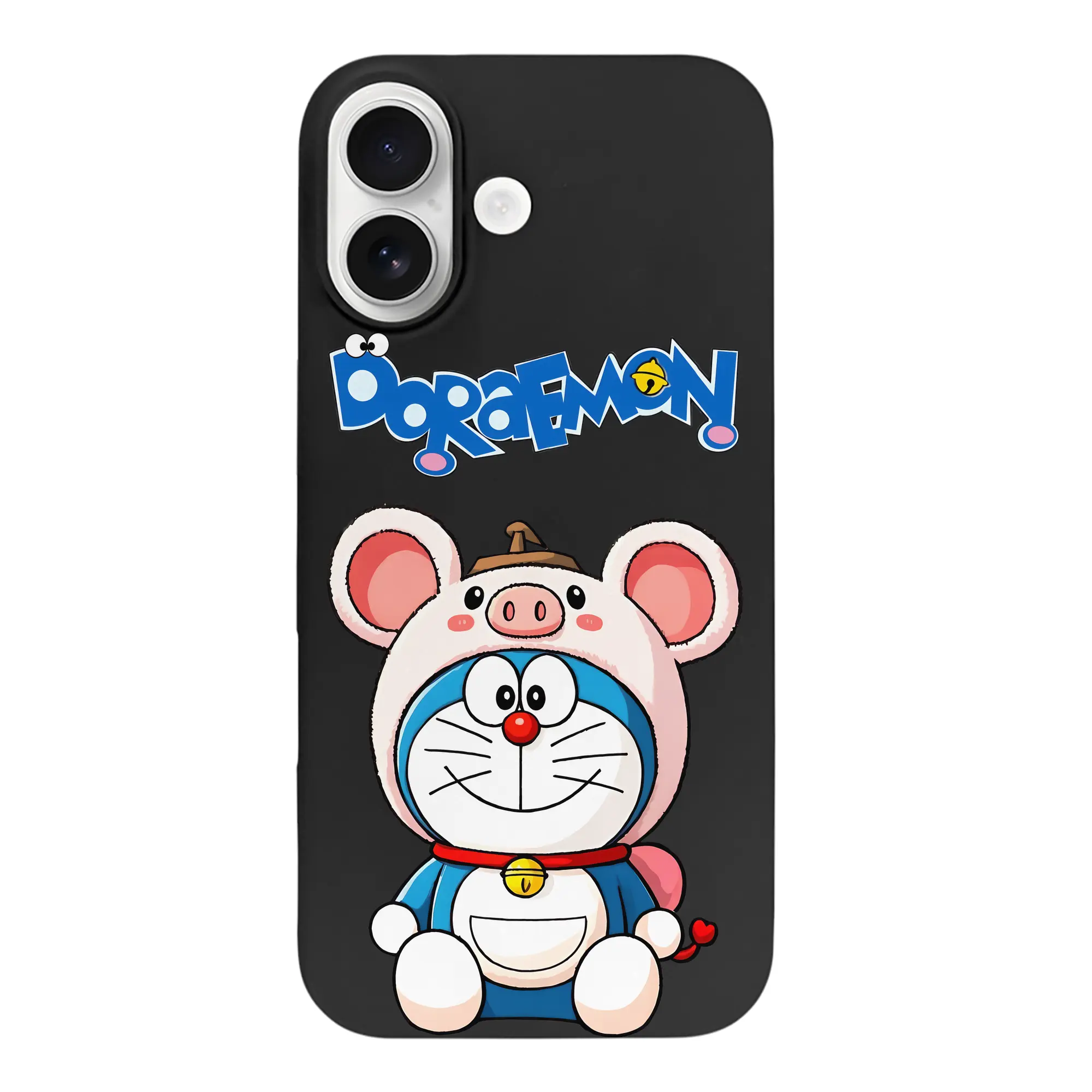 ドラえもん グッズドラえもん - iPhone 17 シリーズ シリコンケース 薄型 耐衝撃 指紋防止 ソフトタッチカバー 精密フィット 傷防止 保護ケース iPhone 17/17 Air/17 Pro/17 Pro Max 対応